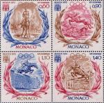 Монако  1972 «XX летние Олимпийские игры. 1972. Мюнхен» (сцепка)