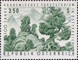 Австрия  1967 «100-летие академического изучения лесного хозяйства в Австрии»