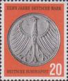 ФРГ  1958 «10-летие немецкой марки»