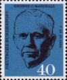ФРГ  1960 «1-я годовщина со дня смерти Джорджа Маршалла»