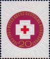 ФРГ  1963 «100-летие международного Красного Креста»