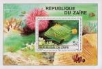 Заир  1980 «Тропические рыбки» (блок)