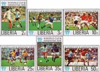 Либерия  1978 «Чемпионат мира по футболу. 1978. Аргентина»