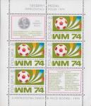 Польша  1974 «Чемпионат мира по футболу. 1974. Германия» (блок)