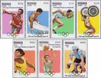 Никарагуа  1983 «XXIII летние Олимпийские игры. 1984. Лос-Анжелес»