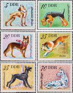 ГДР  1976 «Служебные собаки»