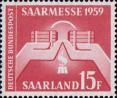 Саар  1959 «Международная Саарская ярмарка. Саарбрюккен»