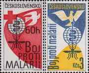 Чехословакия  1962 «Борьба с малярией»