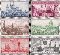 Чехословакия  1957 «Города Чехословакии»