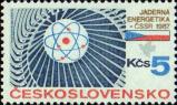 Чехословакия  1987 «Атомная энергетика»