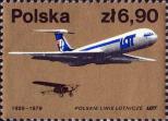 Польша  1979 «50-летие авиакомпании LOT»