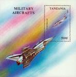 Танзания  1993 «Военные самолеты» (блок)