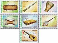 Гвинея-Биссау  1989 «Музыкальные инструменты»