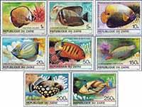 Заир  1980 «Тропические рыбки»