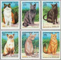 Камбоджа  1999 «Породы кошек»