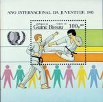 Гвинея-Биссау  1985 «Международный год молодежи» (блок)