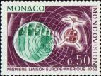 Монако  1963 «Первая передача телевизионного сигнала из Европы в Америку с помощью спутник «Telstar»»