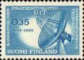 Финляндия  1965 «100-летие Международного союза электросвязи - МСЭ (ITU)»
