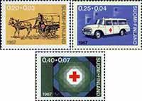 Финляндия  1967 «90-летие общества Красного Креста Финляндии»