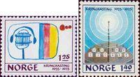Норвегия  1975 «50-летие радиовещания в Норвегии. Детские рисунки»