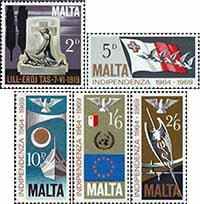 Мальта  1969 «50-летие независимости Мальты»