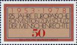 ФРГ  1978 «25-летие Европейской конвенция по правам человека»