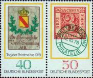 ФРГ  1978 «День почтовой марки» (сцепка)