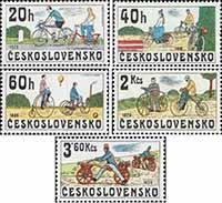 Чехословакия  1979 «История велосипеда»