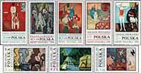 Польша  1970 «День почтовой марки. Современная живопись»