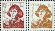 Польша  1972 «Стандартный выпуск. 500-летие со дня рождения Николая Коперника»
