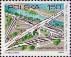 Польша  1974 «Открытие транспортной магистрали в Лазенках (Варшава)»