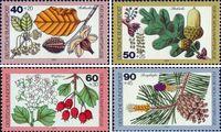 ФРГ  1979 «Благосостояние. Листья, цветы и плоды лесов»