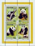 Северная Корея  2000 «Животные со всего мира. Панда» (блок)