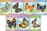 Лаос  1986 «Бабочки»