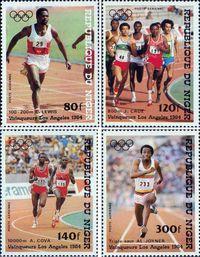Нигер  1984 «Чемпионы XXIII летних Олимпийских игр. 1984. Лос-Анжелес»