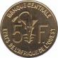  Западно-Африканские Штаты  5 франков 2004 [KM# 2a] 