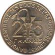  Западно-Африканские Штаты  25 франков 2005 [KM# 9] 