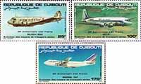 Джибути  1983 «50-летие авиакомпании «Air France»»