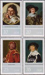 ГДР  1980 «400-летие со дня рождения голландского живописца Франца Халса (между 1581 и 1585-1666)»