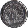  Канада  25 центов 2013 [KM# 1547] 100 лет Канадской арктической экспедиции. 