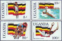Уганда  1987 «XXIV летние Олимпийские Игры. Сеул. 1988»
