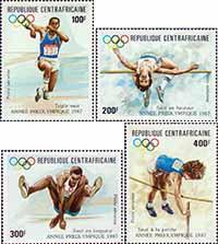 ЦАР  1987 «XXIV летние Олимпийские Игры. Сеул. 1988»