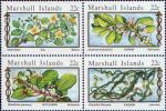 Маршалловы Острова  1985 «Лекарственные растения» (сцепка)