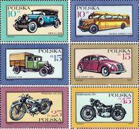 Польша  1987 «Автомобили и мотоциклы»