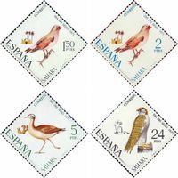 Испанская Сахара  1971 «День почтовой марки. Птицы»