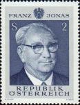 Австрия  1969 «70-летие со дня рождения Франца Йонаса»