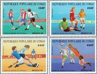 Конго  1986 «Чемпионат мира по футболу. 1986. Мексика»