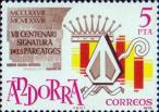 Андорра (испанская)  1978 «700-летие подписания договора об учреждении княжества Андорра»