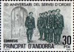 Андорра (испанская)  1981 «50-летие народной милиции»