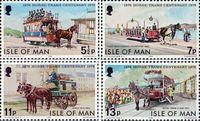 Остров Мэн  1976 «100-летие конного трамвая в Дугласе»